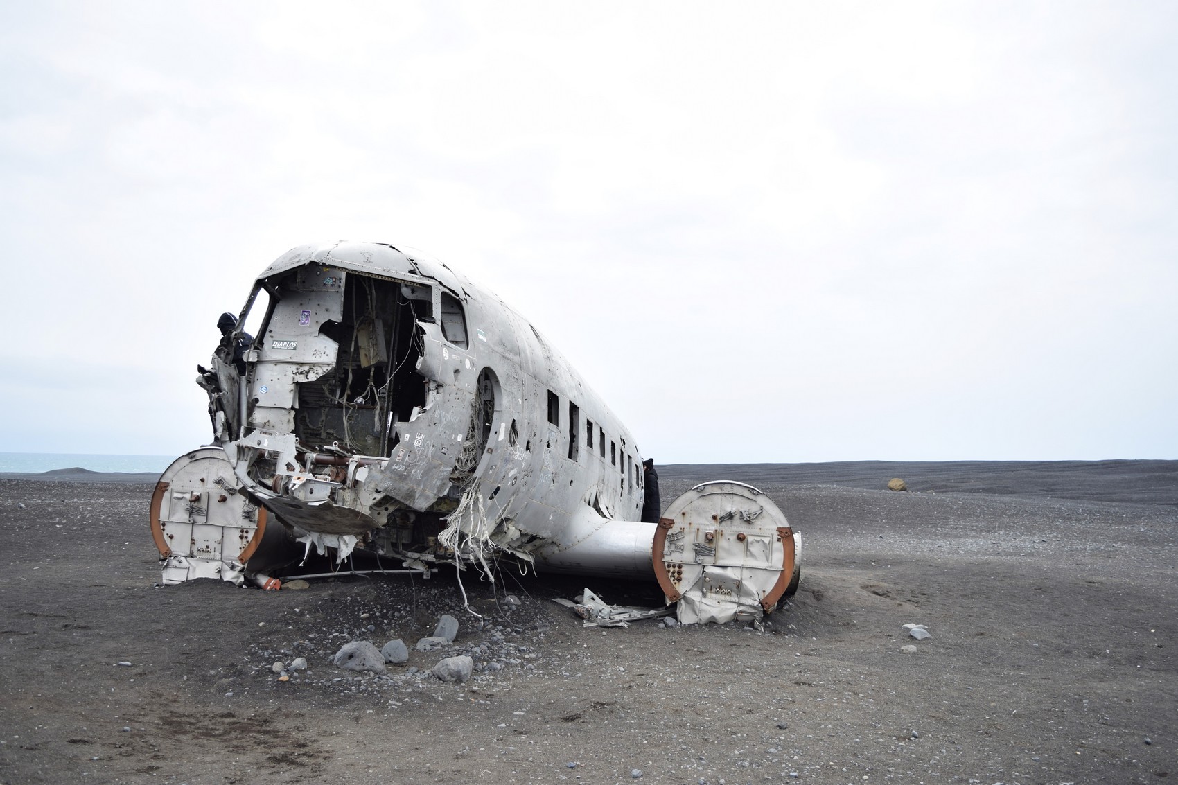 la carcasse d'avion de Solheimasandur