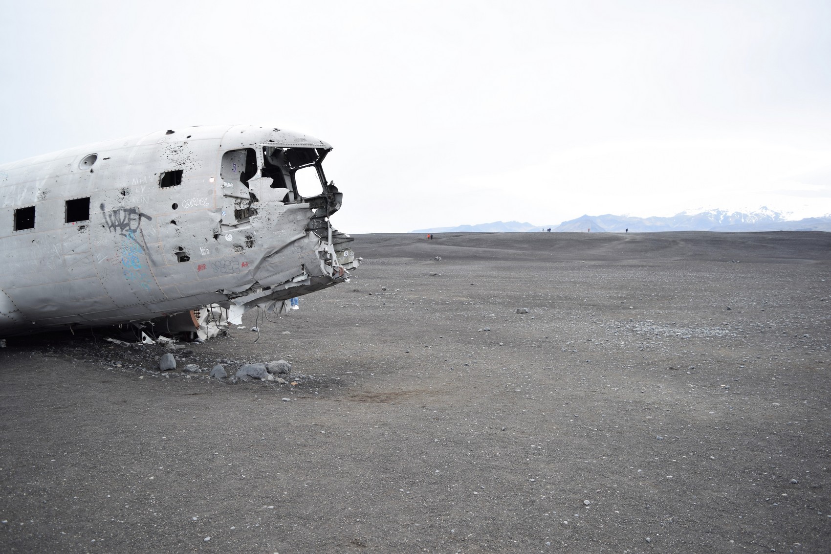  la carcasse d'avion de Solheimasandur