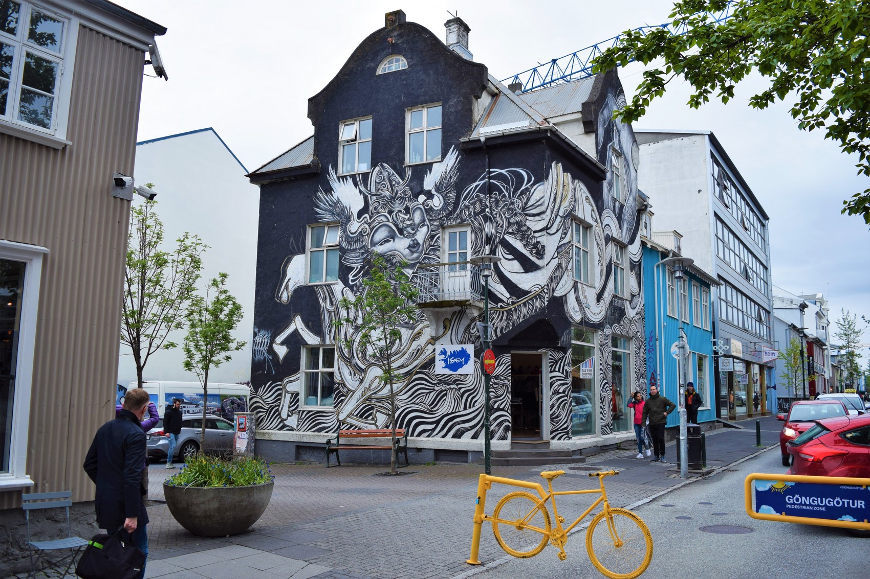 street art centre ville islande capitale