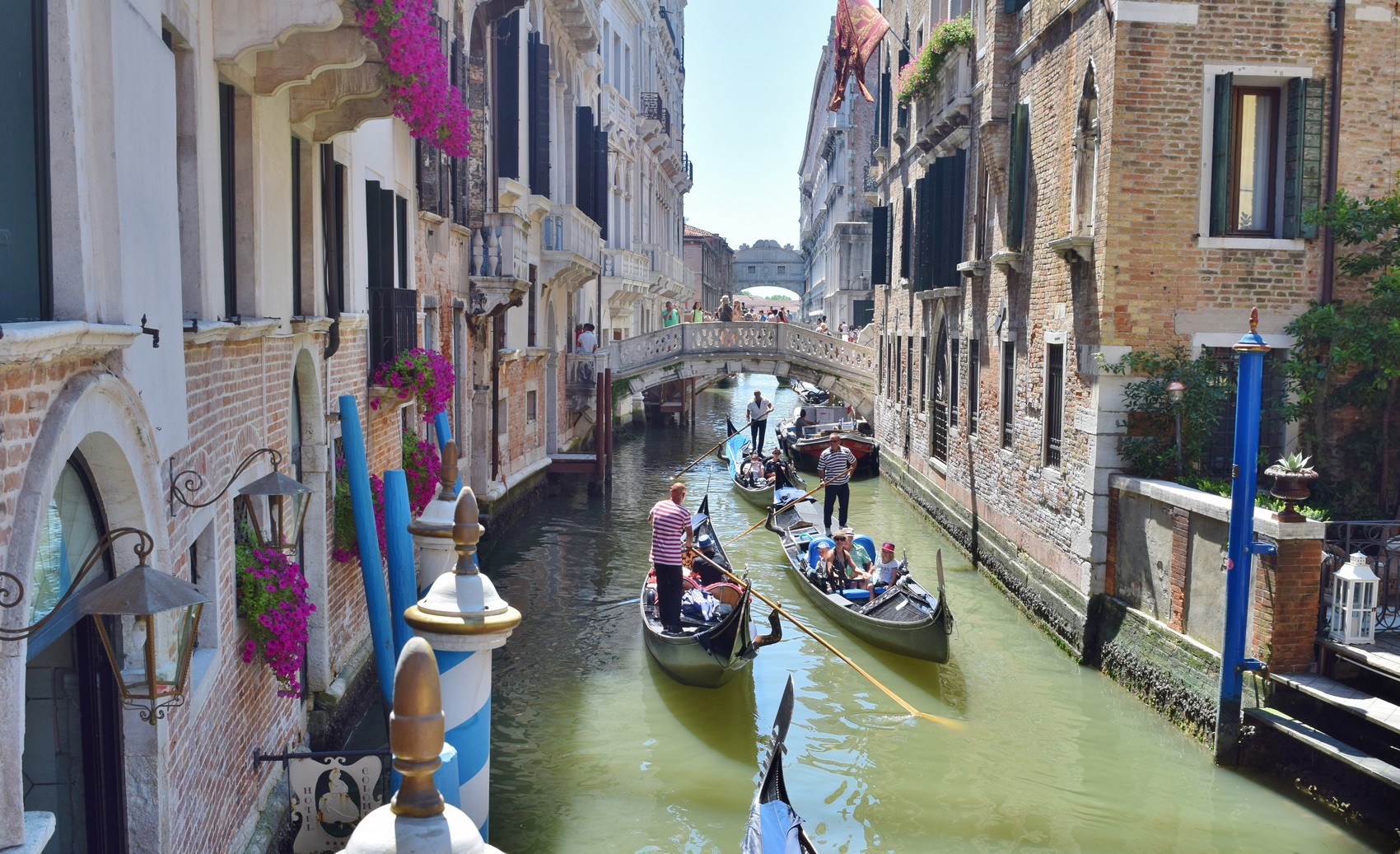 Venise en Juillet, récit d’un week-end romantique.